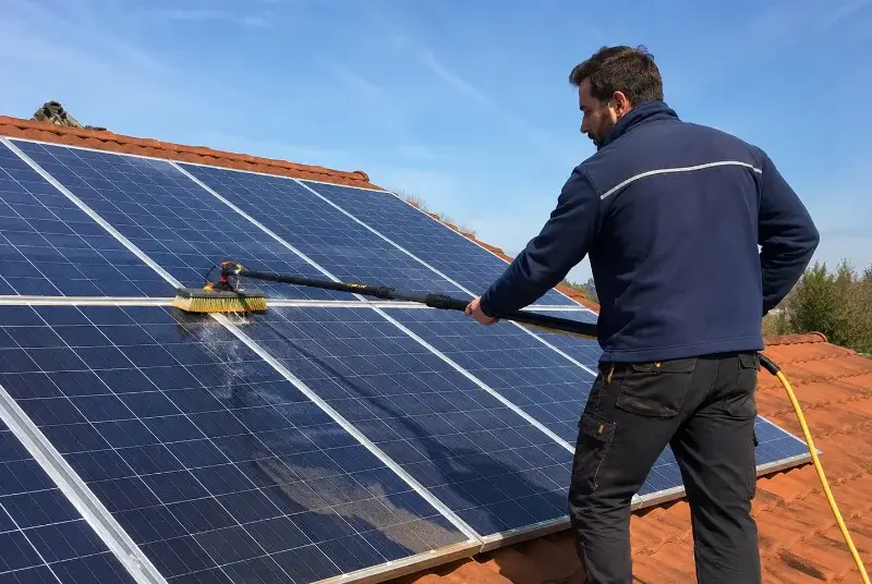 Nettoyage et entretien de panneaux solaires à Saint-Antonin-du-Var